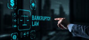 Finger pointing at Bankruptcy Law